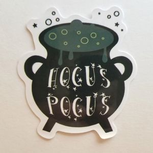 10/$10 Hocus Pocus Cauldron Sticker